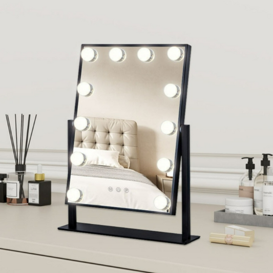 Hollywood Vanity Makeup Mirror- 9-12 lights