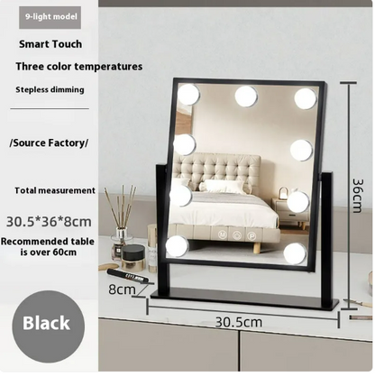 Hollywood Vanity Makeup Mirror- 9-12 lights