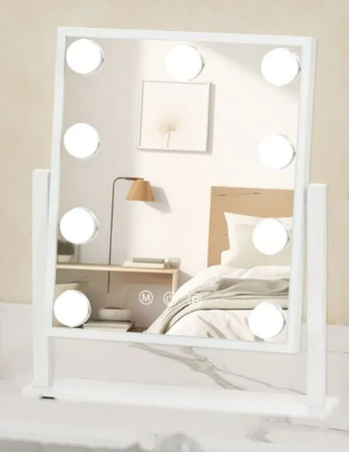 Hollywood Vanity Makeup Mirror- 9-12 lights